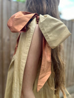 Handmade Silk Dress With The Bows