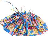 Handmade Sleeveless Vintage Cotton Dress