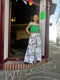 Handmade Vintage Cotton  Wide Trousers
