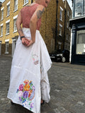 Vintage TableCloth Long Skirt