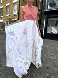 Vintage TableCloth Long Skirt