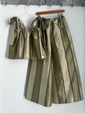 Handmade Silk Top With Bows