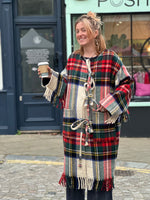 Handmade Vintage Wool Blanket Coat