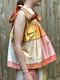 Handmade Silk Top With Bows