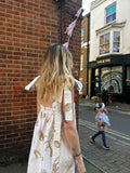 Handmade Cotton Dress With Bows