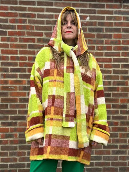 Handmade Vintage Wool Blanket Jumper