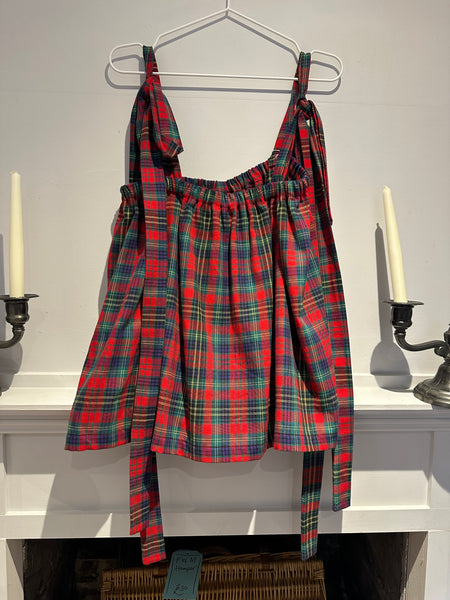 Handmade Cotton Top With Bows