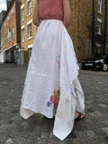 Vintage TableCloth Long Skirt