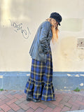 Handmade Long Wool Skirt