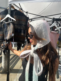 Handmade Vintage Mohair Bonnet