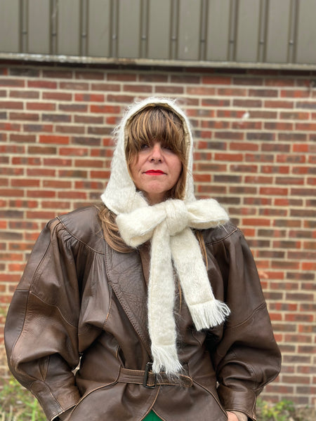 Handmade Mohair Bonnet