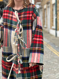 Handmade Vintage Wool Blanket Coat