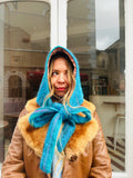 Handmade Vintage Mohair Bonnet