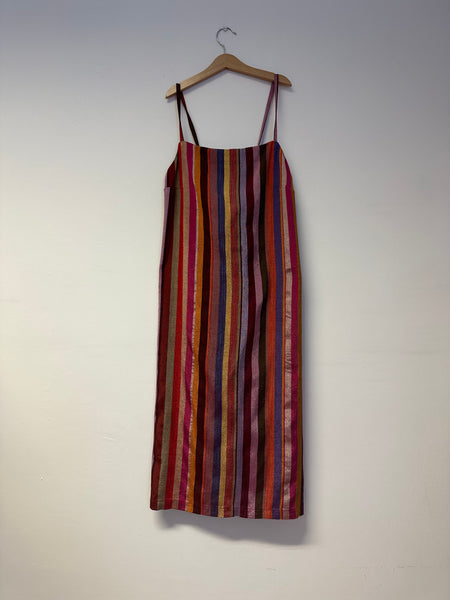 Handmade Summer Vintage Silk Dress