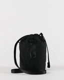 Black Mini Nylon Bucket Bag